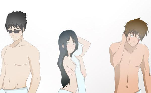 Team 8 members naked! (Almost)